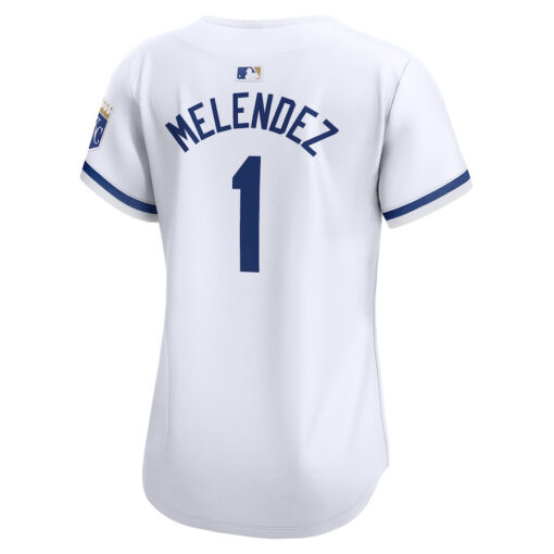 MJ Melendez 1 Kansas City Royals Women Home Limited Player Jersey - White - Image 3
