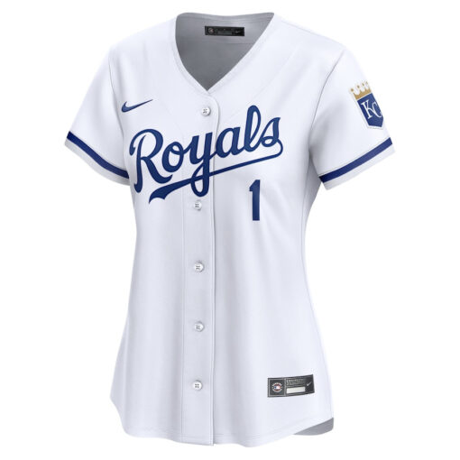 MJ Melendez 1 Kansas City Royals Women Home Limited Player Jersey - White - Image 2