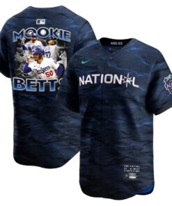 Mookie Betts 50 Los Angeles Dodgers Posture 2023 All-Star Game Limited Player Men Jersey - Royal