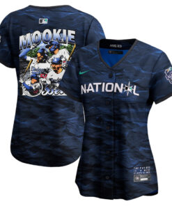 Mookie Betts 50 Los Angeles Dodgers Stadium 2023 All-Star Game Limited Player Women Jersey - Royal