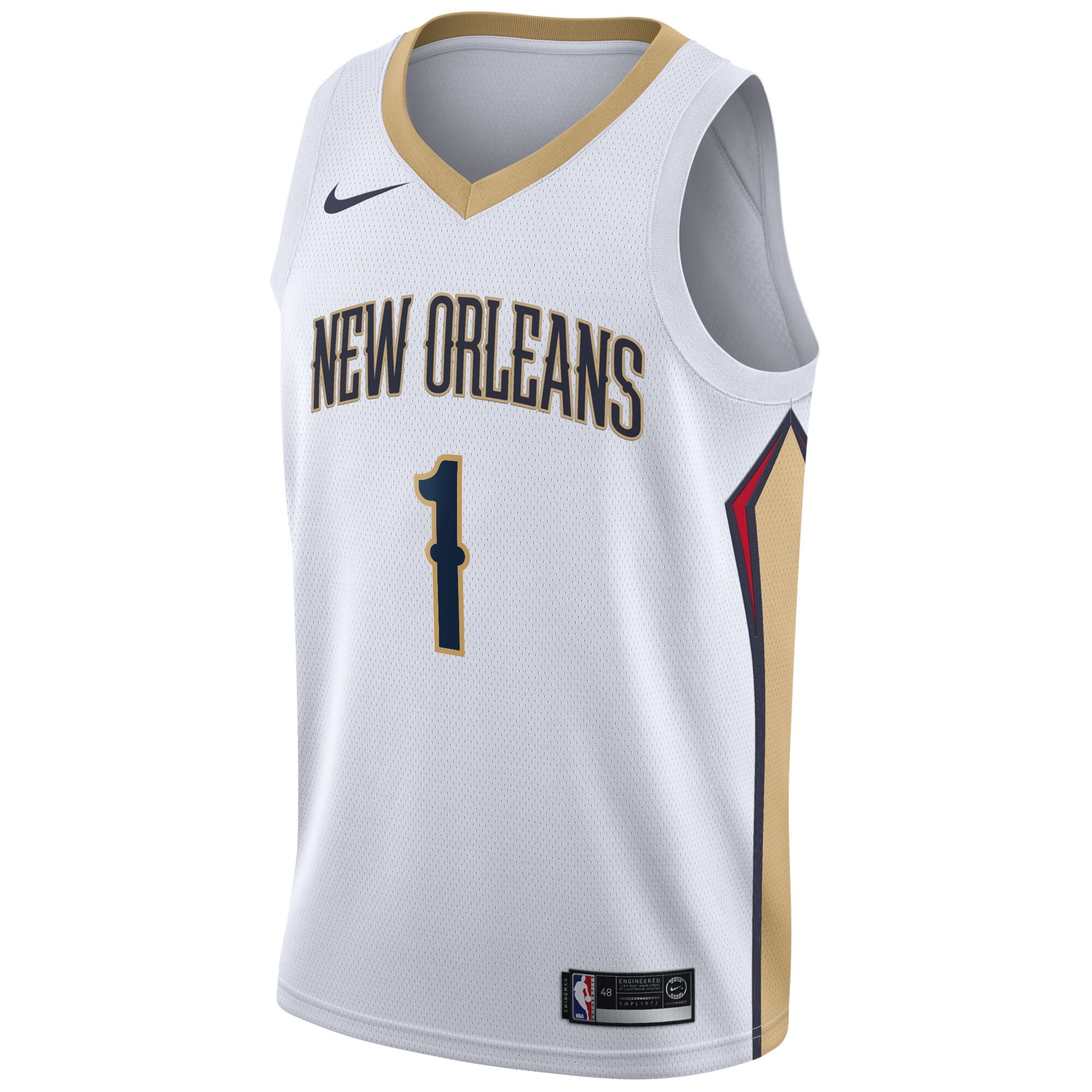 New Orleans Pelicans Association Swingman Jersey - Zion Williamson - Mens - JS151