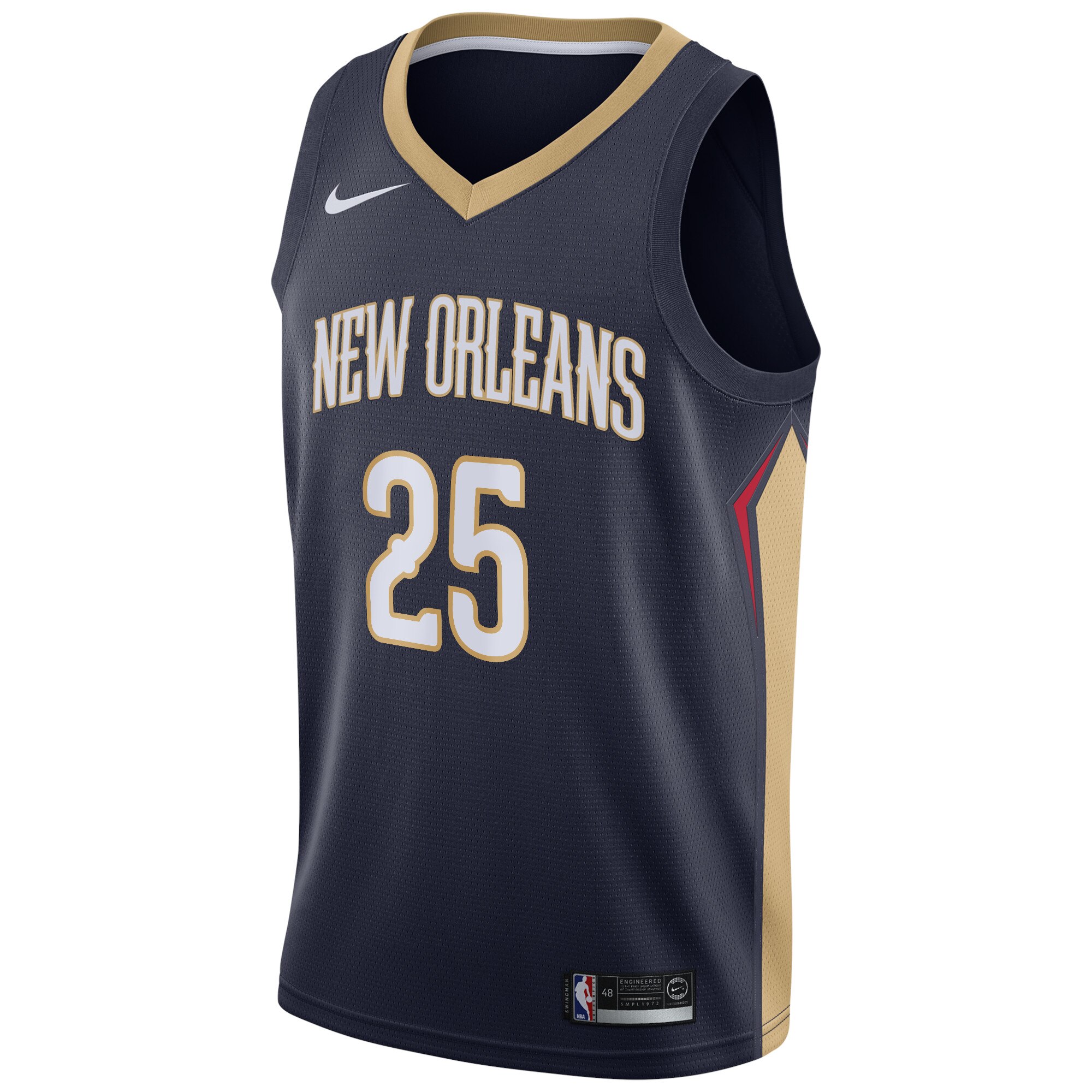 New Orleans Pelicans Swingman Jersey - Navy - Trey Murphy III - Youth - Icon Edition - JS319