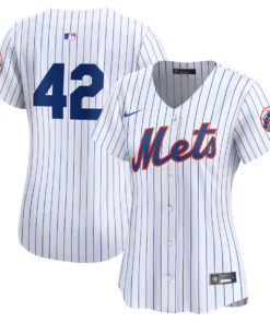 New York Mets 2024 Jackie Robinson Day Home Limited Women Jersey - White