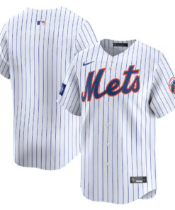 New York Mets 2024 MLB World Tour London Series Home Limited Men Jersey - White