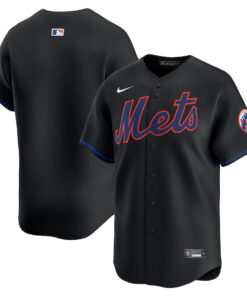 New York Mets Alternate Limited Men Jersey - Black