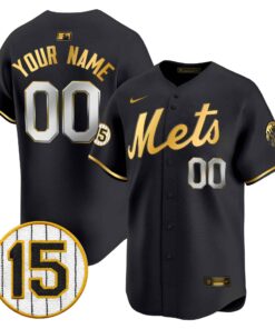 New York Mets Jerry Grote Patch Vapor Premier Limited Custom Jersey