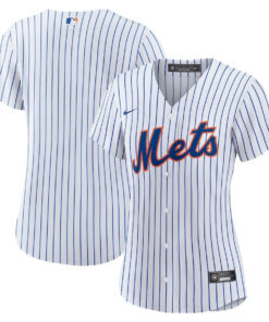 New York Mets Women's Home Blank Jersey - White