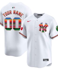 New York Yankees Mexico Vapor Premier Limited Custom Jersey