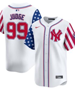 New York Yankees White 2024 Independence Day Vapor Premier Limited Jersey