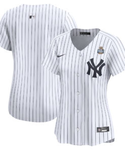 New York Yankees Women's 2024 World Series Home Limited Jersey - White