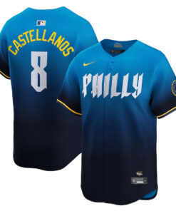 Nick Castellanos 8 Philadelphia Phillies 2024 Limited City Connect Jersey - Mens