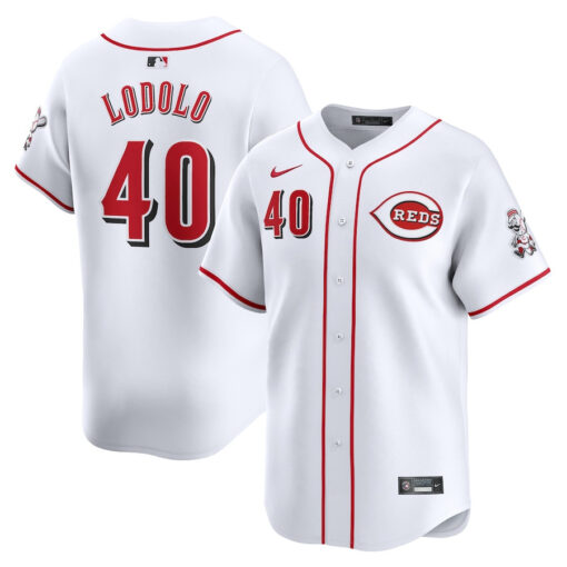 Nick Lodolo 40 Cincinnati Reds Home Limited Men Jersey - White