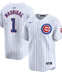 Nick Madrigal 1 Chicago Cubs Home Limited Player Men Jersey - White