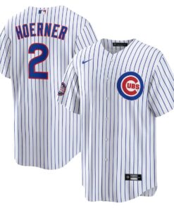 Nico Hoerner 2 Chicago Cubs 2025 MLB World Tour: Tokyo Series Home Player Men Jersey - White