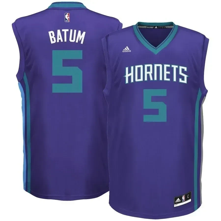 Nicolas Batum Charlotte Hornets Jersey - Purple - JS748