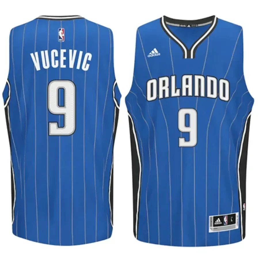 Nikola Vucevic Orlando Magic Player Swingman Road Jersey - Blue - JS617