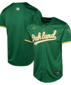 Oakland Athletics Alternate Limited YOUTH Jersey - Green