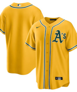 Oakland Athletics Alternate Team Men Jersey - Gold