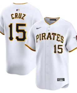 Oneil Cruz 15 Pittsburgh Pirates Home Limited Player Men Jersey - White