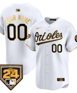 Orioles 2024 Spring Training Patch Vapor Premier Limited Custom Jersey