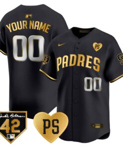 Padres 2024 For Peter & Robinson Patch Vapor Premier Limited Custom Jersey  All Stitched - Jersey AZ