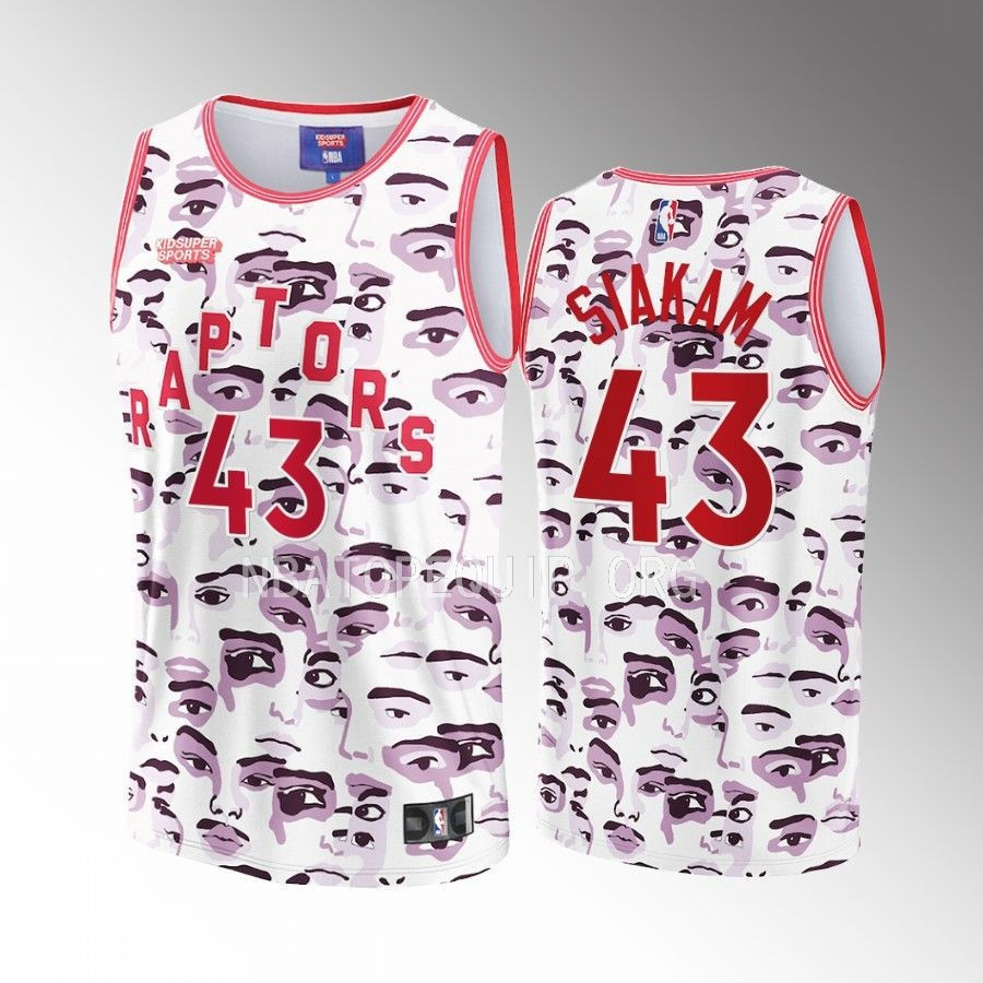 Pascal Siakam 43 Toronto Raptors NBA & KidSuper Studios Unisex Hometown Jersey - JS397