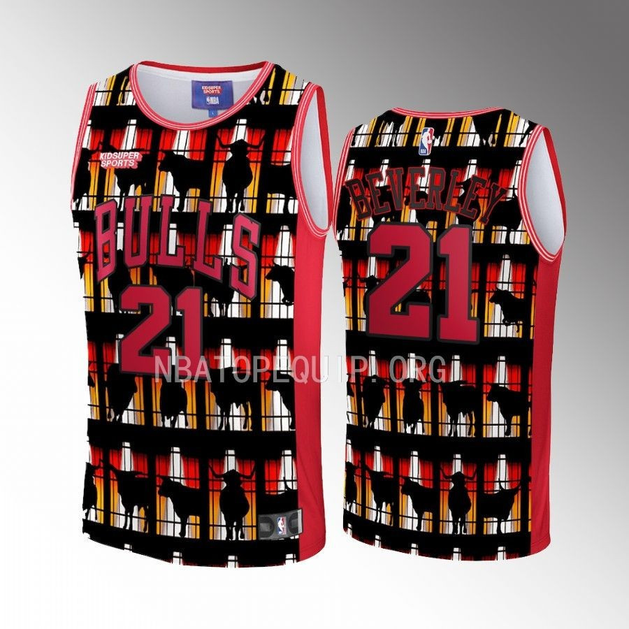 Patrick Beverley 21 Chicago Bulls NBA & KidSuper Studios Unisex Hometown Jersey - JS668