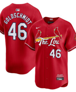 Paul Goldschmidt 46 St. Louis Cardinals 2024 City Connect Limited Men Jersey - Red