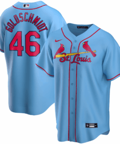 Paul Goldschmidt 46 St. Louis Cardinals Alternate Men Jersey - Light Blue