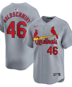 Paul Goldschmidt 46 St. Louis Cardinals Away Limited Player Men Jersey - Gray