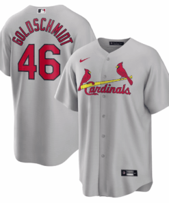 Paul Goldschmidt 46 St. Louis Cardinals Road Men Jersey - Gray