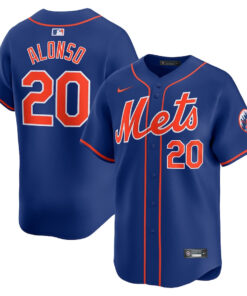 Pete Alonso 20 New York Mets Alternate Limited Men Jersey - Royal