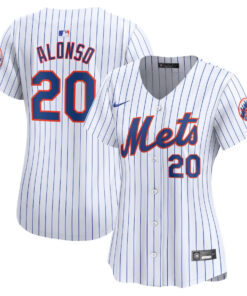 Pete Alonso 20 New York Mets Home Limited Women Jersey - White