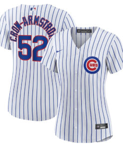Pete Crow-Armstrong 52 Chicago Cubs Home Women Jersey - White