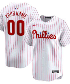 Philadelphia Phillies Home Limited Custom YOUTH Jersey - White