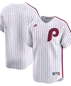 Philadelphia Phillies Throwback Cooperstown Collection Limited Men Jersey - White