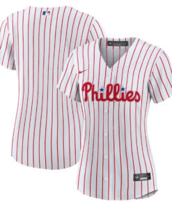 Philadelphia Phillies Women's Home Team Jersey - White