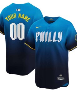 Phillies 2024 City Connect Vapor Premier Limited Custtom Jersey