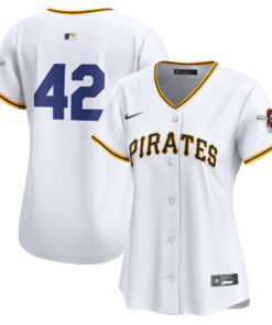 Pittsburgh Pirates 2024 Jackie Robinson Day Home Limited Women Jersey - White