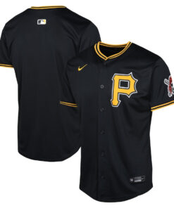 Pittsburgh Pirates Alternate Limited YOUTH Jersey - Black