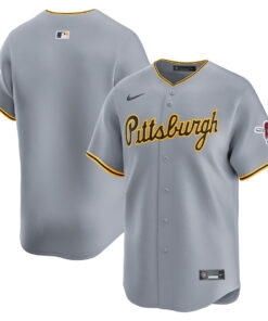 Pittsburgh Pirates Away Limited Men Jersey - Gray