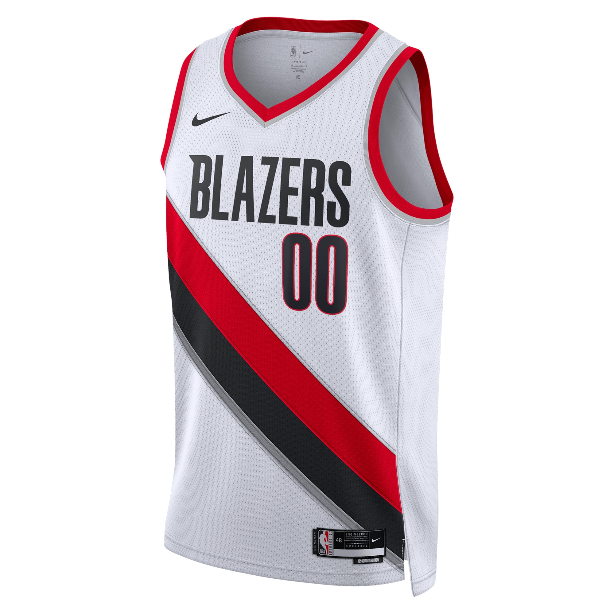 Portland Trail Blazers Association Swingman Jersey - Custom - Unisex - JS505