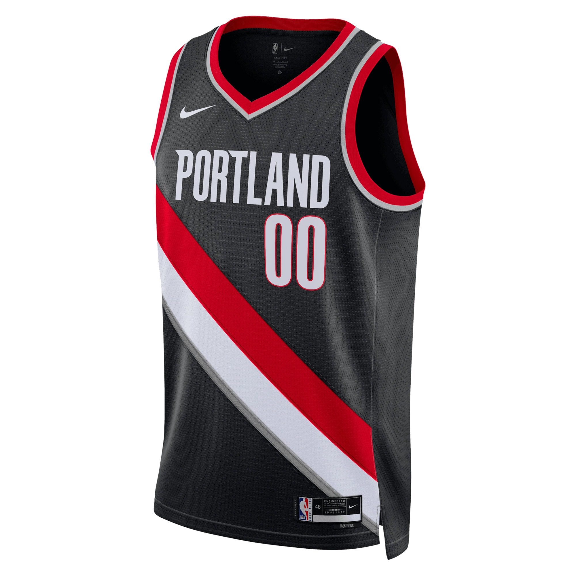 Portland Trail Blazers Icon Swingman Jersey - Custom - Unisex - JS520
