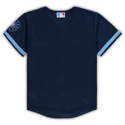 Preschool Chicago Cubs Navy MLB City Connect Team Jersey - Image 3