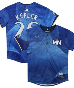 Preschool Minnesota Twins Max Kepler Royal 2024 City Connect Limited Jersey