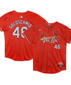 Preschool St. Louis Cardinals Paul Goldschmidt Red 2024 City Connect Limited Player Jersey