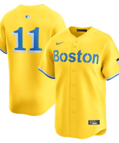 Rafael Devers 11 Boston Red Sox City Connect Limited Men Jersey - Gold