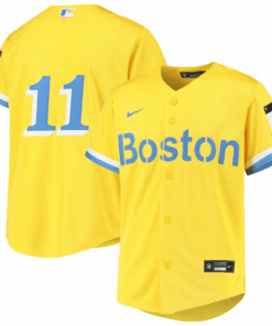 Rafael Devers 11 Boston Red Sox Youth City Connect Jersey - Gold