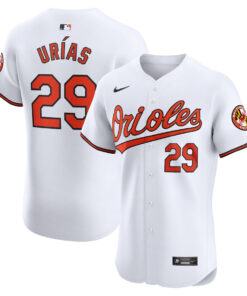 Ramon Urias 29 Baltimore Orioles Home Elite Player Men Jersey - White