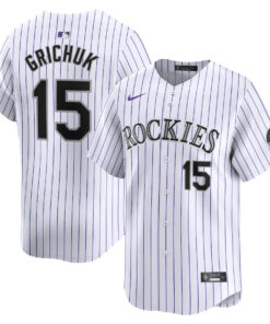Randal Grichuk 15 Colorado Rockies Home Limited Player Men Jersey - White
